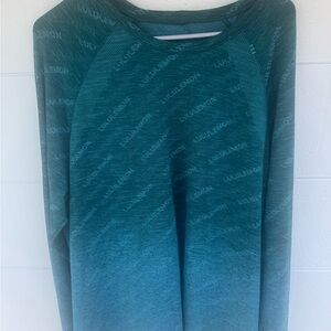 Lululemon Teal Long •men’s or women’s •whatever Sleeve Shirt